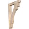 Ekena Millwork Merced Smooth Arts and Crafts Outlooker, Douglas Fir, 5 1/2"W x 30"D x 42"H OUT06X30X42MRC03SDF - alternate 1